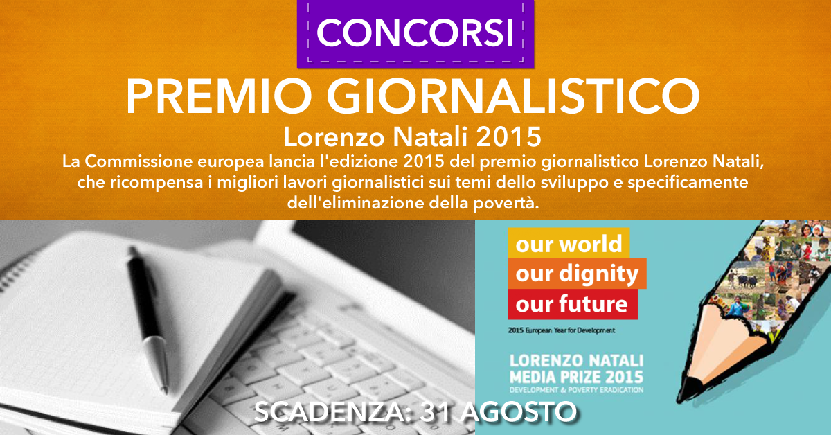 premio giornalistico Lorenzo Natali